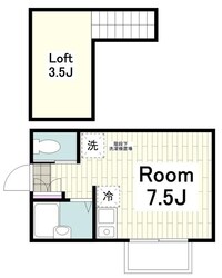 ラルフ東逗子の物件間取画像